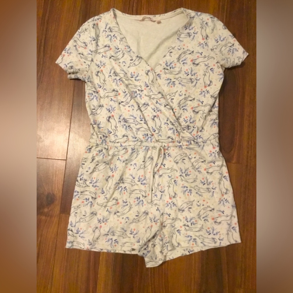 Otter sleep romper